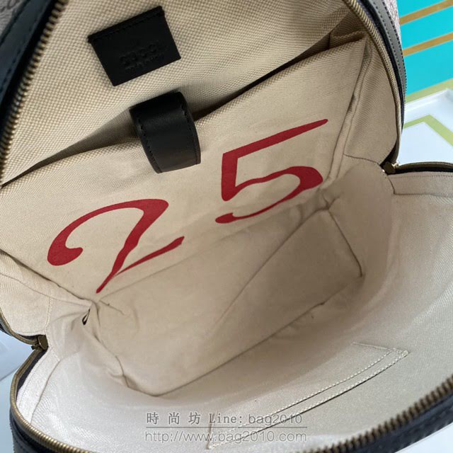 Gucci古馳包包 G家新款雙肩包 419584 古奇蛇刺繡男士雙肩背包 gdj1422